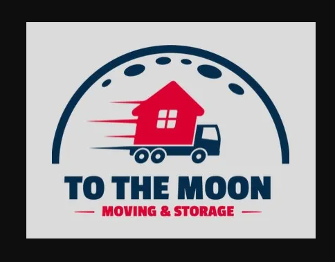 To The Moon Moving company logo