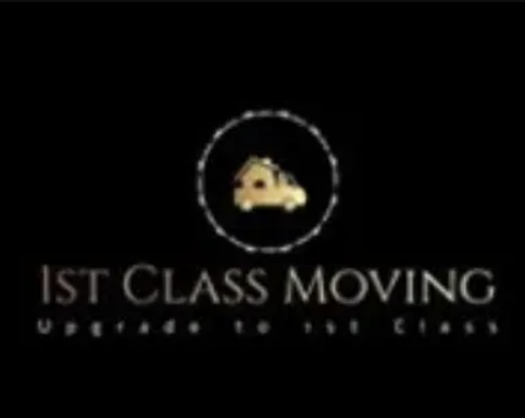 1st Class Moving company logo