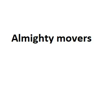 Almighty movers logo
