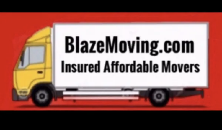 Blaze Moving company logo