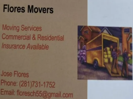 Flores Movers company logo