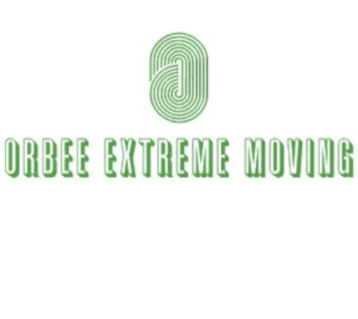 Orbee extreme moving company logo