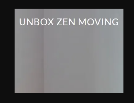 Unbox Zen Moving company logo