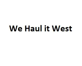 We Haul it West logo