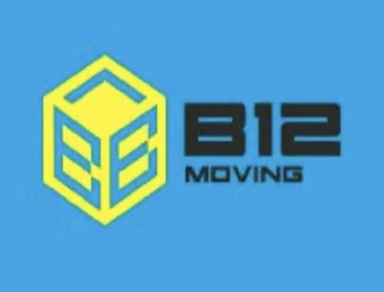 B12 Moving company logo