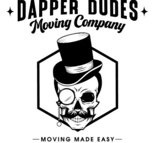 Dapper Dudes Moving Company logo