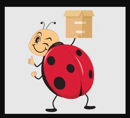LadyBug Moving company logo