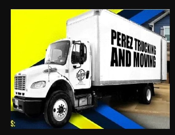 Perez Trucking and Moving company logo