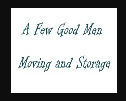 A Few Good Men Moving and Storage company logo