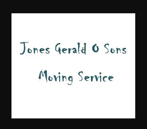 Jones Gerald O Sons Moving Service company logo