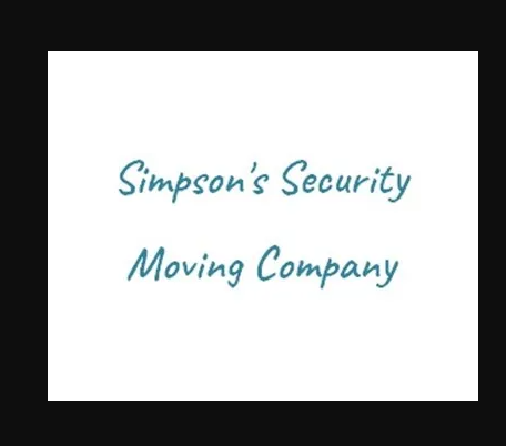 Simpson's Security Moving Company company logo