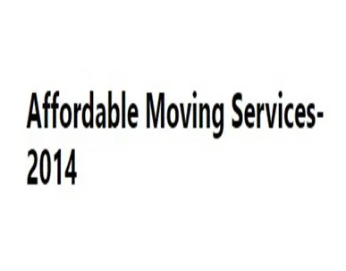 Affordable Moving Services