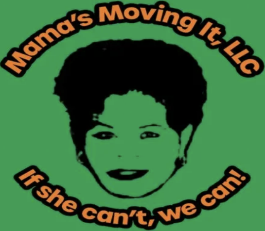 Mama's Moving It company logo