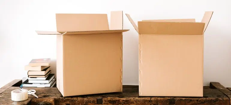Picture of cardoard boxes 