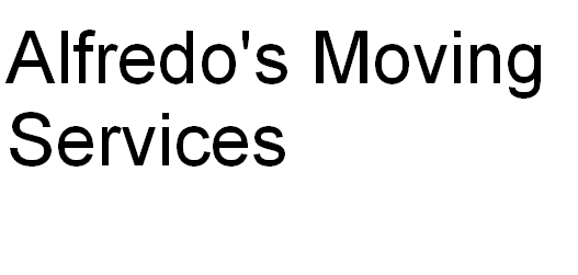 Alfredo's Moving Services company logo