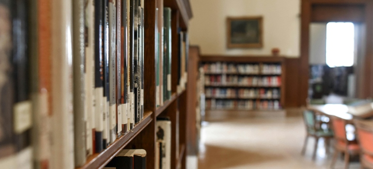 school library