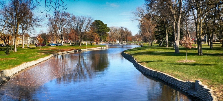 visiting Hastings Nebraska Park after moving from Washington to Nebraska